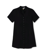 Load image into Gallery viewer, The Frieda Essential Day Dress in Black
