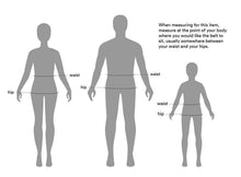 Load image into Gallery viewer, how to measure waist and hip size
